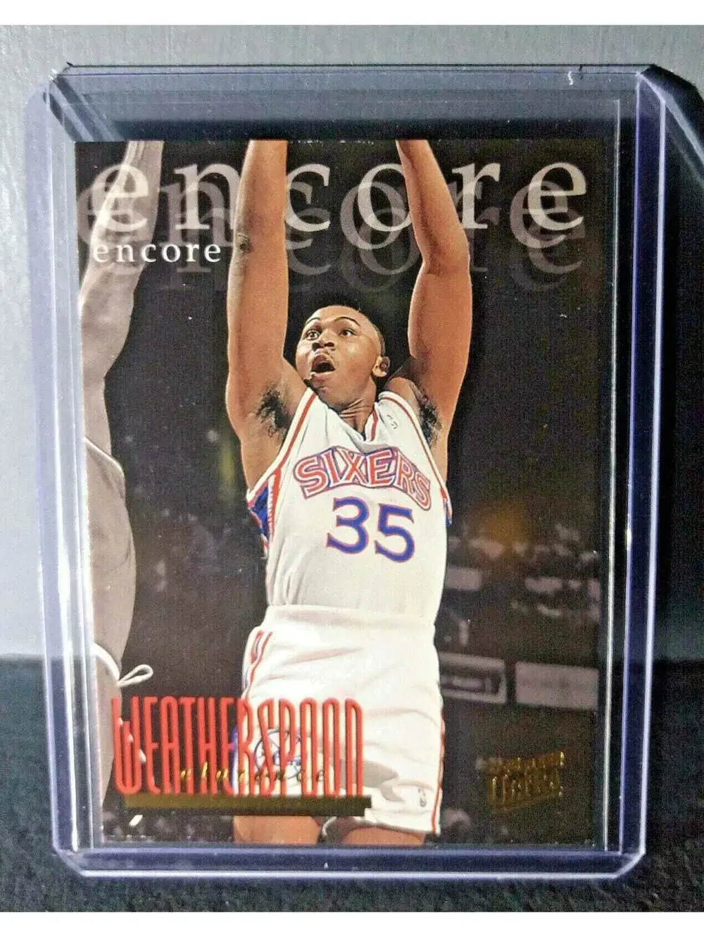 1995-96 Clarence Weatherspoon #346 Ultra Encore Basketball Card